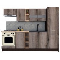 Bucatarie MARINA NEW 250 A Wenge / Decor K366